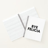 Carnet bye felicia (Intérieur)