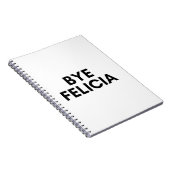 Carnet bye felicia (Côté Droit)
