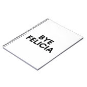 Carnet bye felicia (Côté gauche)