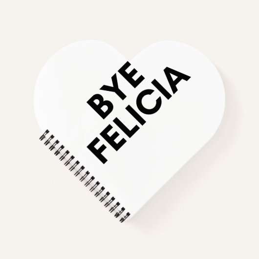 Carnet bye felicia (Devant)