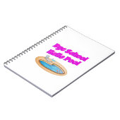 Carnet Bye School Hello Pool Drôle Devis d'été (Côté gauche)