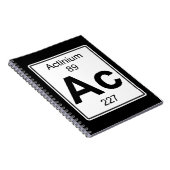 Carnet C.A. - Actinium (Côté Droit)