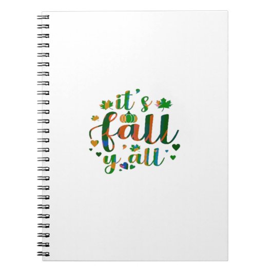 Carnet C’est le style graphique de Fall Y’all (Devant)