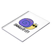 Carnet Ça c'est fait avec l'escargot Drôle de jeu de mots (Côté gauche)