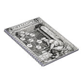 Carnet Cabbalist juif tenant un sephiroth, copie d'un I (Côté Droit)