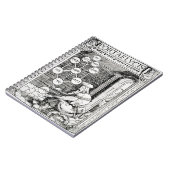 Carnet Cabbalist juif tenant un sephiroth, copie d'un I (Côté gauche)