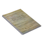 Carnet Cabine bienvenu de pins de lac mountain (Côté Droit)