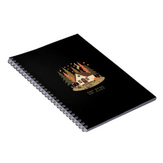 Carnet Cabine de bois confortable Automne et Hiver Produi