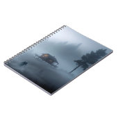 Carnet Cabine de journaux par le lac Haunted (Côté gauche)