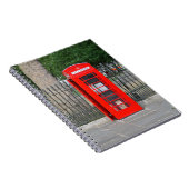 Carnet Cabine de téléphone rouge de Londres (Côté Droit)