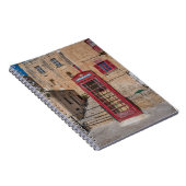 Carnet Cabine téléphonique rouge à La Valette Malte (Côté Droit)