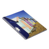 Carnet Cabines de Bain, Plage de Middle Brighton, Port (Côté Droit)