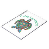 Carnet Cabo San Lucas Tribal Turtle (Côté gauche)