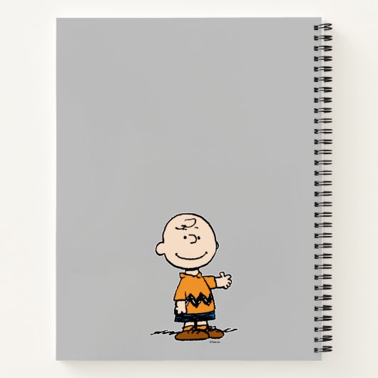 Carnet cacahuètes | Charlie Brown (Dos)
