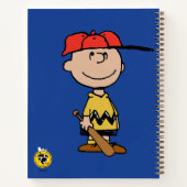 Carnet cacahuètes | Charlie Brown Baseball Smile (Dos)
