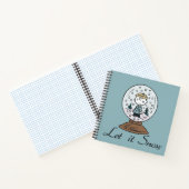 Carnet cacahuètes | Charlie Brown Snow Globe (Intérieur)