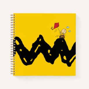 Carnet cacahuètes Charlie Brown volant Kite