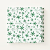 Carnet cacahuètes | Christmas Snoopy Let It Snow Motif (Dos)