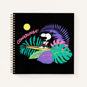 Carnet cacahuètes   Cowabunga Snoopy