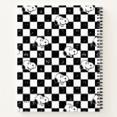 Carnet cacahuètes | Drapeau À damiers Snoopy (Dos)