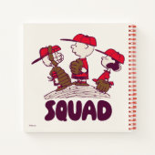 Carnet cacahuètes | Équipe de baseball (Dos)