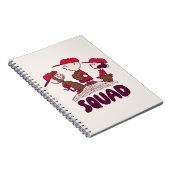 Carnet cacahuètes | Équipe de baseball (Côté Droit)