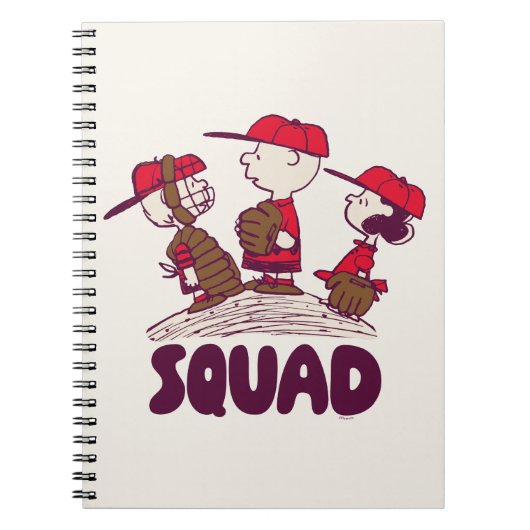 Carnet cacahuètes | Équipe de baseball (Devant)