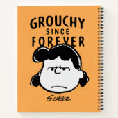 Carnet cacahuètes | Grouchy depuis toujours Lucy (Dos)