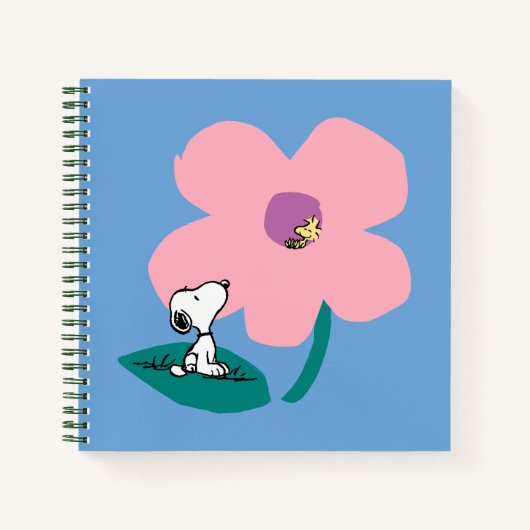 Carnet cacahuètes | Illustration Nature Rose Flower (Devant)