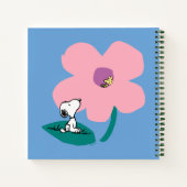 Carnet cacahuètes | Illustration Nature Rose Flower (Dos)