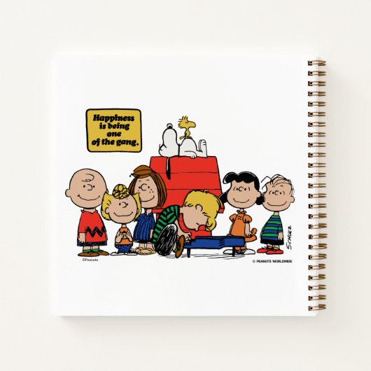 Carnet cacahuètes | Le bonheur est d'être l'un des gangs (Dos)