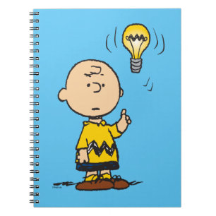 Carnet cacahuètes L'idée de l'ampoule de Charlie Brown