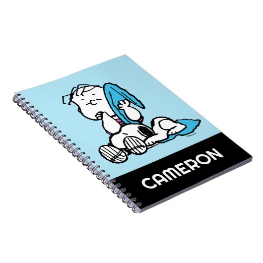 Carnet cacahuètes | Linus & Snoopy (Côté Droit)