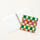 Carnet cacahuètes | Motif Colorblock amusant (Intérieur)