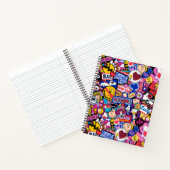 Carnet cacahuètes | Motif de patchs Mixtape (Intérieur)