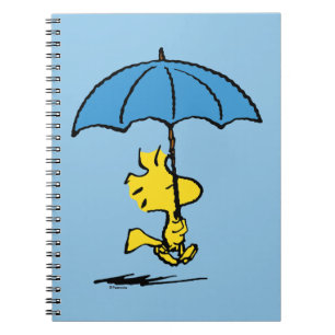 Carnet cacahuètes   Parapluie bleu Woodstock
