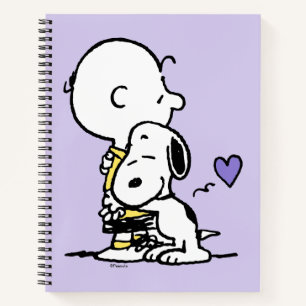 Carnet cacahuètes   Saint Valentin   Charlie Brown & Snoo