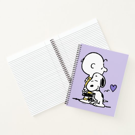 Carnet cacahuètes | Saint Valentin | Charlie Brown & Snoo (Intérieur)