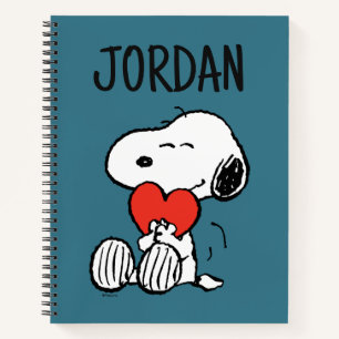 Carnet cacahuètes   Saint Valentin   Snoopy Heart Hug