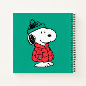 Carnet cacahuètes | Snoopy Chat d'hiver et Casquette (Dos)
