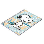 Carnet cacahuètes | Snoopy Comic Motif (Côté gauche)