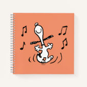 Carnet cacahuètes | Snoopy Dancing (Devant)