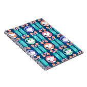 Carnet cacahuètes | Snoopy Dark Blue Deco Dreams Motif (Côté Droit)