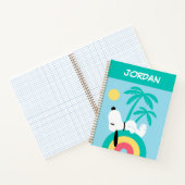 Carnet cacahuètes | Snoopy Deco Dreams | Ajouter Votre No (Intérieur)