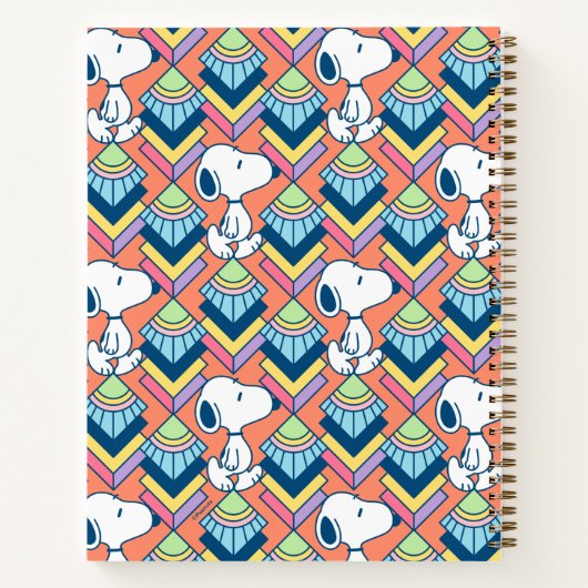 Carnet cacahuètes | Snoopy Deco Dreams Motif (Dos)