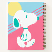 Carnet cacahuètes | Snoopy Deco Dreams Sun (Dos)