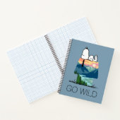 Carnet cacahuètes | Snoopy Dog House Sunrise (Intérieur)