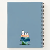 Carnet cacahuètes | Snoopy Dog House Sunrise (Dos)