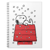 Carnet cacahuètes | Snoopy Doghouse Snowflakes (Devant)