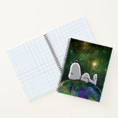 Carnet cacahuètes | Snoopy Espacé (Intérieur)